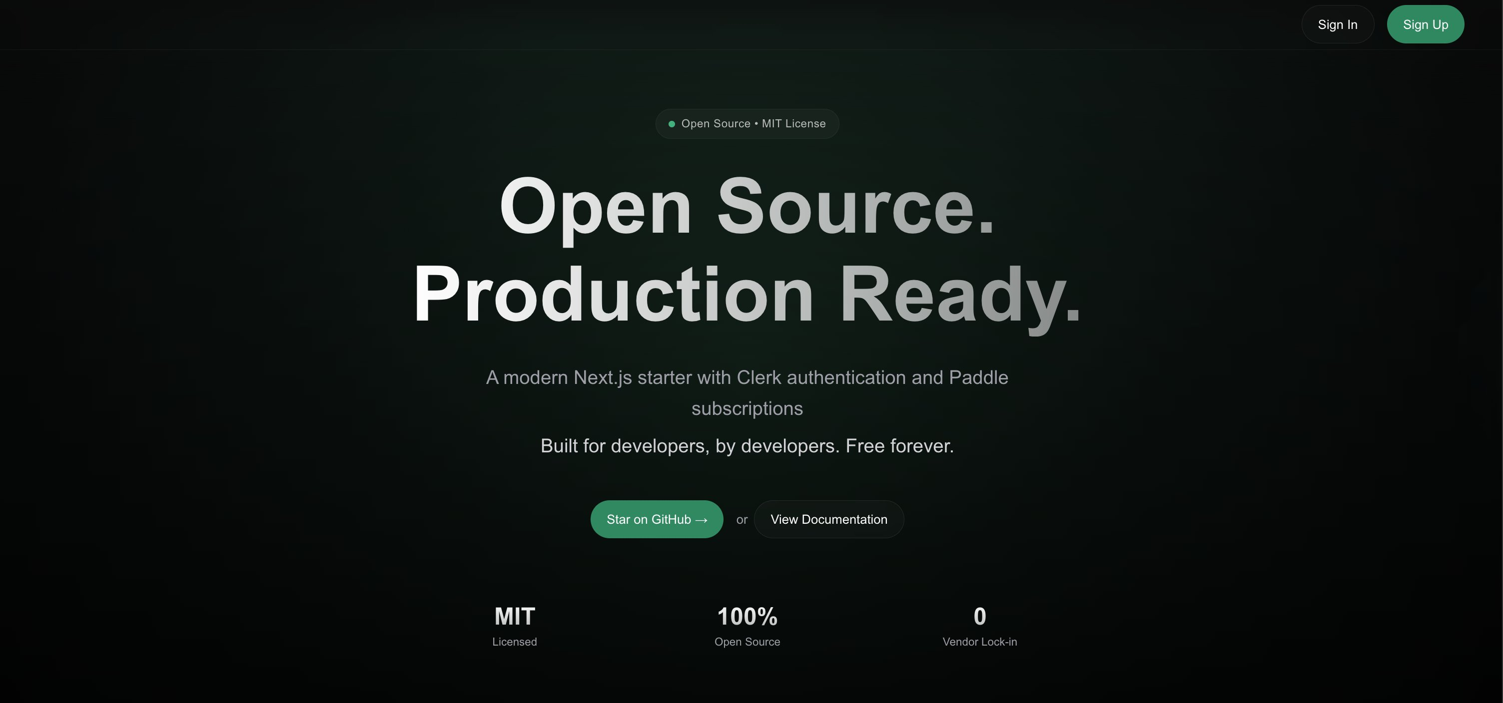 Clerk & Paddle Quickstart